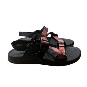 CHACO Z Cloud 2 Strap Water Sandals in Orange/Black Size 7